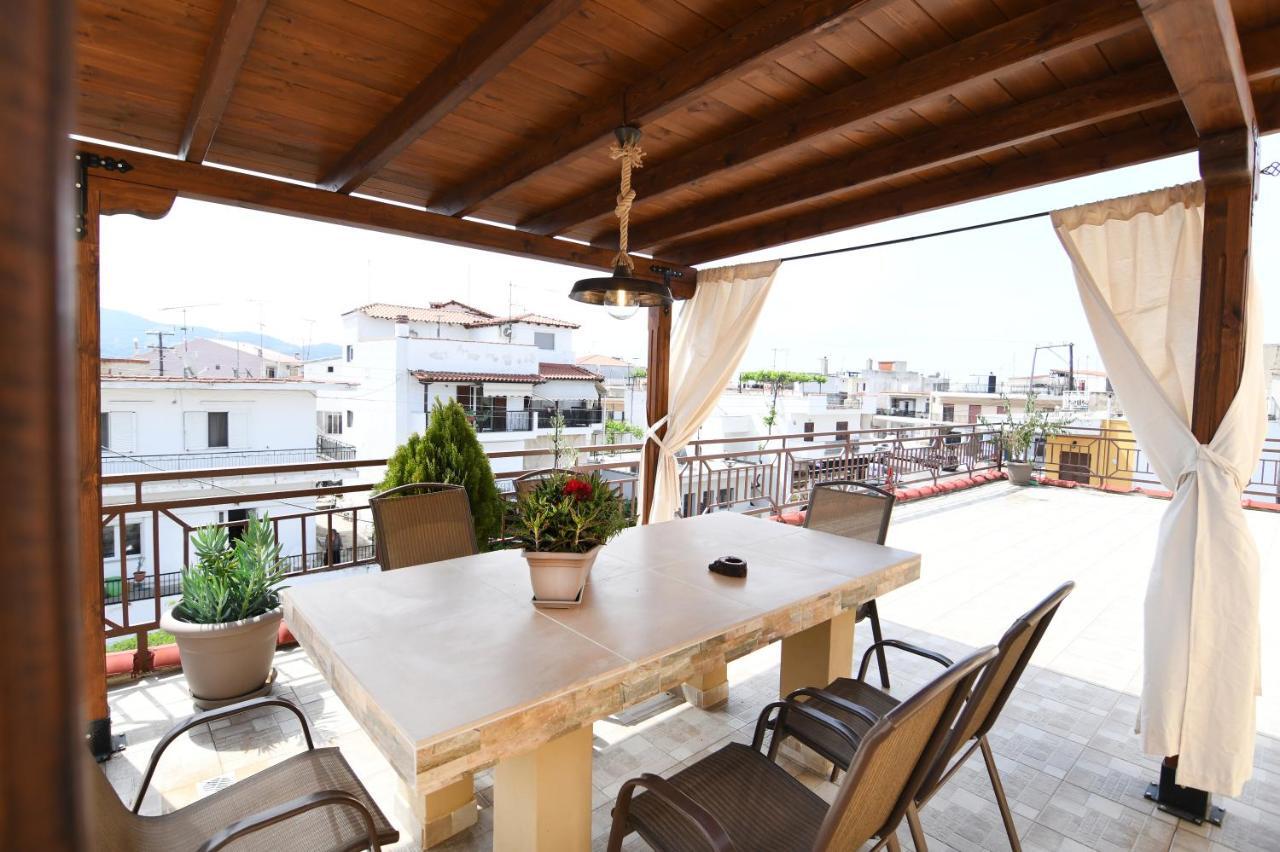 Theasis Luxury Panoramic Penthouse Lägenhet Neos Marmaras Exteriör bild