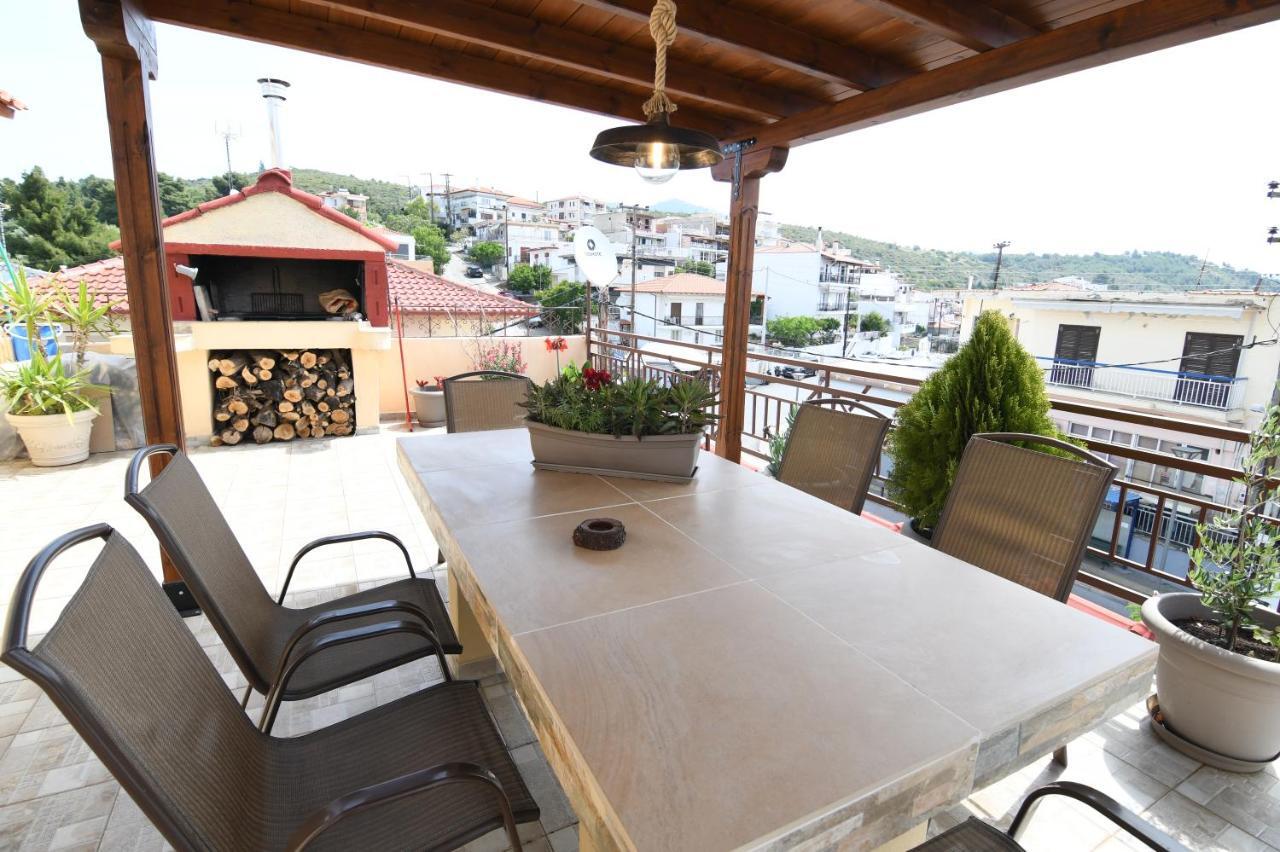 Theasis Luxury Panoramic Penthouse Lägenhet Neos Marmaras Exteriör bild